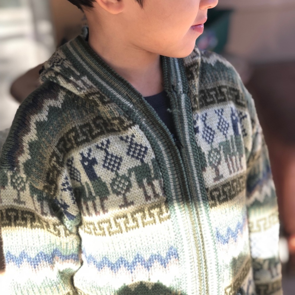Beautiful sweater alpaca SOLD